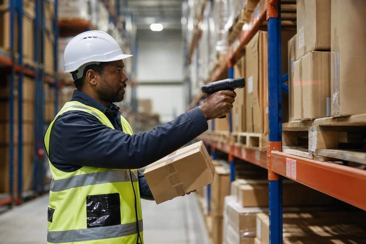 TSD in warehouse