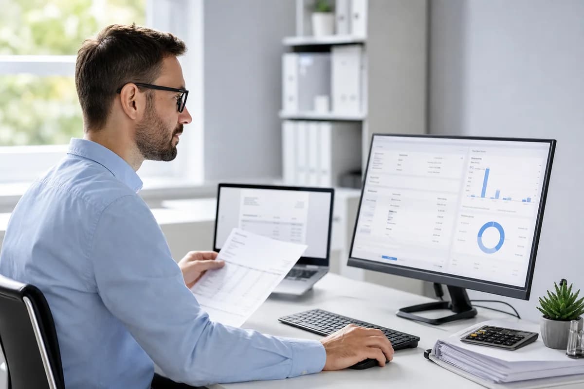1C support: Accounting